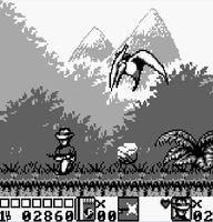 une photo d'Ã©cran de Jurassic Park Part 2 - The Chaos Continues sur Nintendo Game Boy